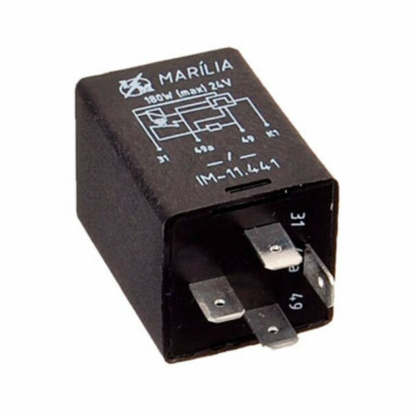 RELE 24V 04 PINOS PISCA 540W COM SUPORTE IM