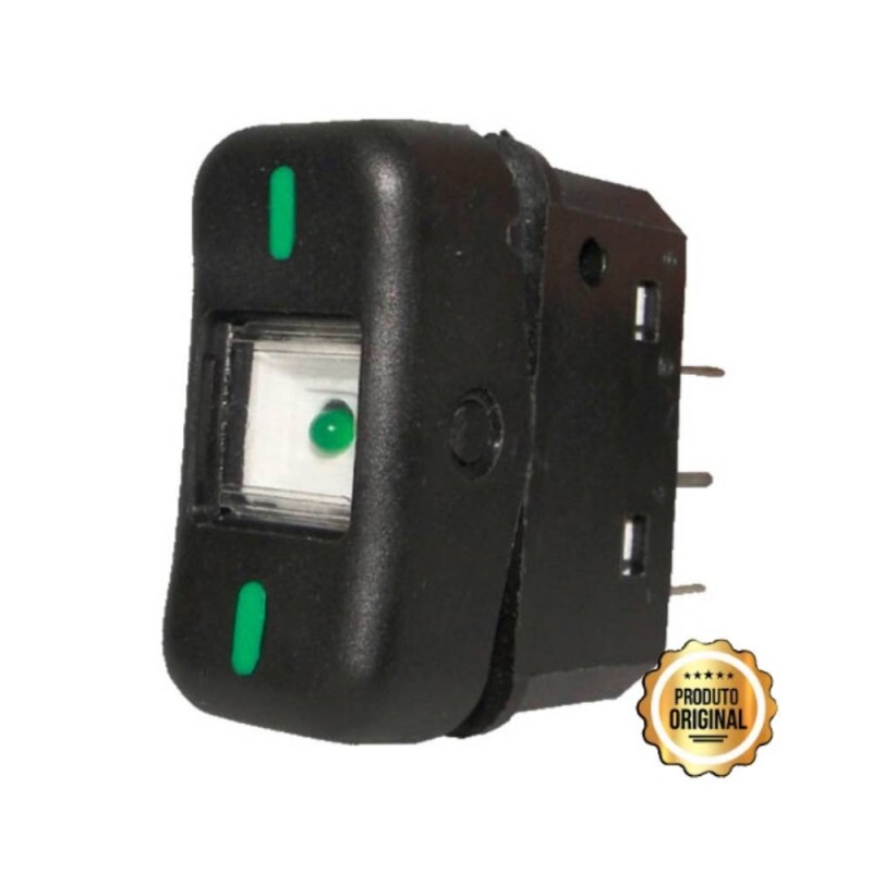 INTERRUPTOR 24V BOTAO 02 POSIÇOES 08 TERMINAIS 272013994 MB3845457114 IM11602