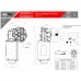 MOTOR DE LIMPADOR 12V 03 FUROS (MODERNO) - 100490412