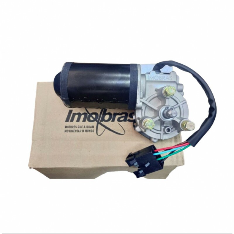 MOTOR DE LIMPADOR 24V 03 FUROS MODERNO ESTRIADO - 100490524