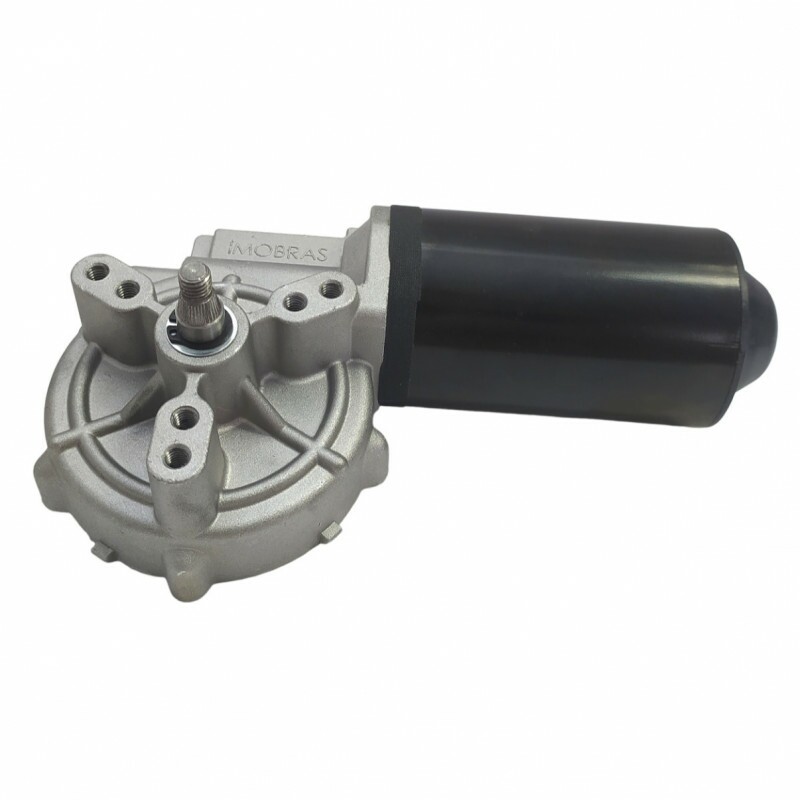 Motor De Limpador 24v 06 Furos Doga Eixo Rosca M8 Reforçado - 100501624 Motor De Limpador 24v 06 Furos Doga Eixo Rosca M8 Reforçado - 100501624