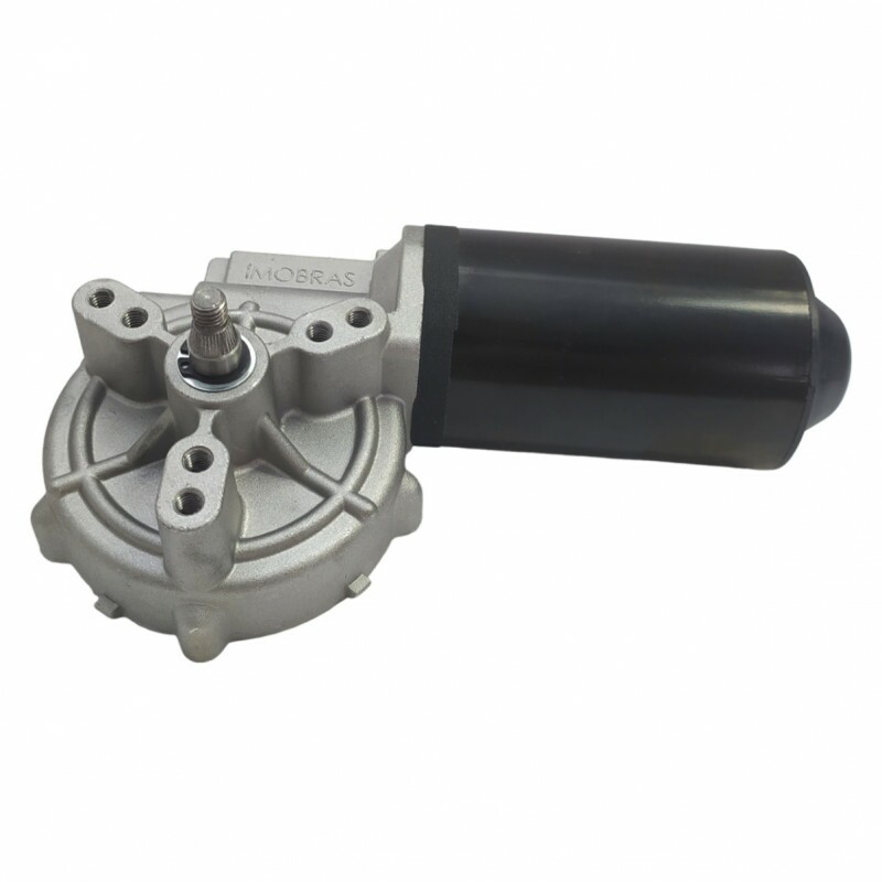 Motor De Limpador 24v 06 Furos Doga Eixo Rosca M8 - 100511224 Motor De Limpador 24v 06 Furos Doga Eixo Rosca M8 - 100511224