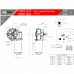 Motor De Limpador 24v 06 Furos Doga Eixo Rosca M8 - 100511224 Motor De Limpador 24v 06 Furos Doga Eixo Rosca M8 - 100511224