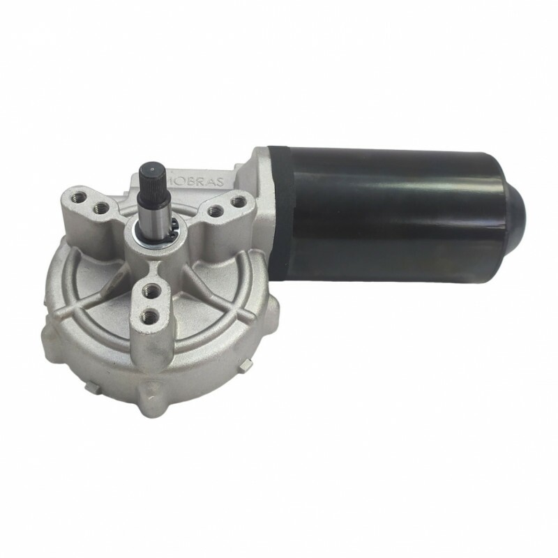Motor De Limpador 24v 06 Furos Doga Eixo Estriado - 100521424 Motor De Limpador 24v 06 Furos Doga Eixo Estriado - 100521424