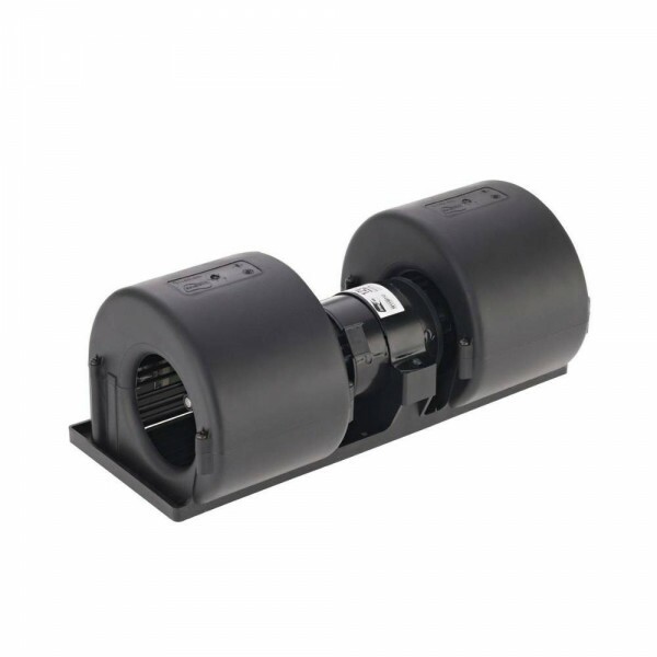 Turbina Do Climatizador Centrifugo 02 Helice 12v Com Carenagem - 101112912 Com Carcaça 351mm