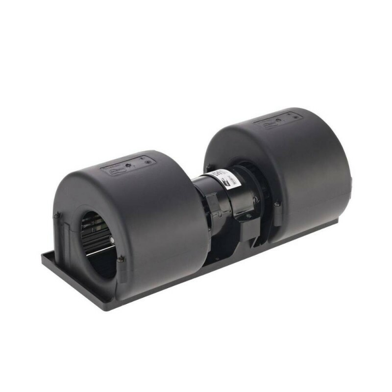 Turbina Do Climatizador Centrifugo 02 Helice 12v Com Carenagem - 101112912 Com Carcaça 351mm