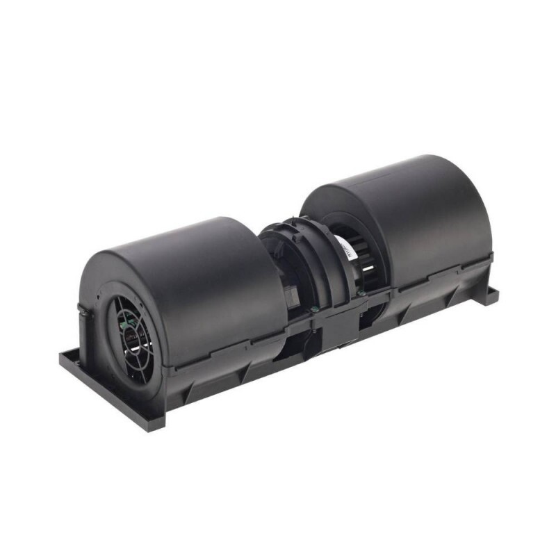 Turbina Do Climatizador Centrifugo 02 Helice 12v Com Carenagem - 101122312 Com Carcaça 351mm