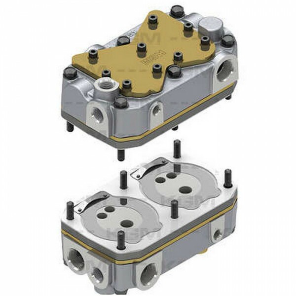 CABEÇOTE COMPRESSOR DE AR 02 CIL IVECO STRALIS CABEÇOTE COMPRESSOR DE AR 02 CIL IVECO STRALIS