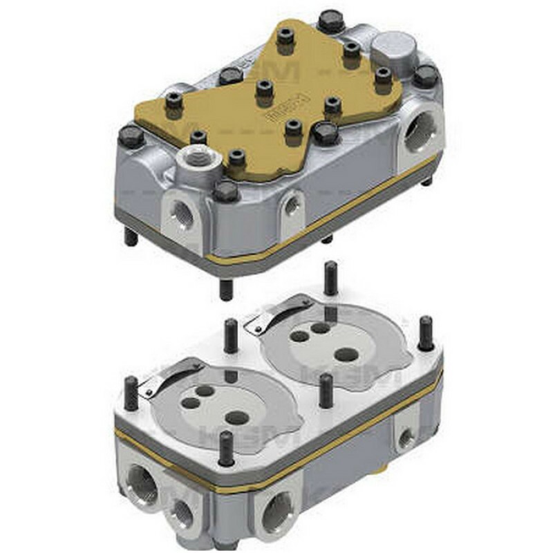 CABEÇOTE COMPRESSOR DE AR 02 CIL IVECO STRALIS CABEÇOTE COMPRESSOR DE AR 02 CIL IVECO STRALIS