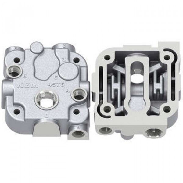 CABEÇOTE COMPRESSOR DE AR 01 CIL 80MM CUMMINS VW  ADAPTACAO
