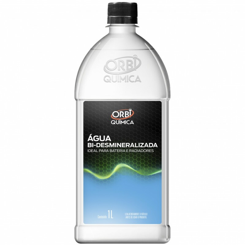 AGUA DESMINERALIZADA 1 LITRO - BATERIAS RADIADORES - ORB