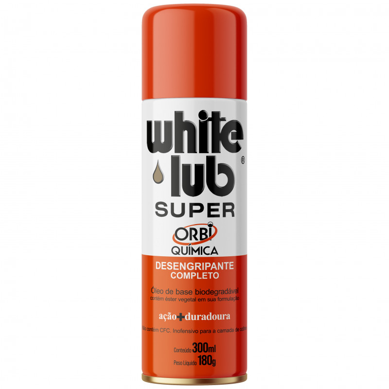 Desengripante 300ml Spray Anti Ferrugem White Lub - Orb