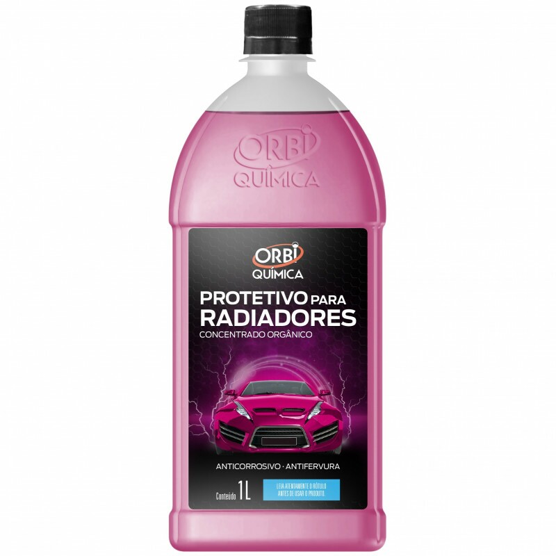 Aditivo Fluido Para Radiador Rosa Motor Eletronico - Orb
