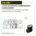 Reparo Compressor De Ar 01 Cilindro Lk4936 86Mm - Qa