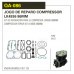 REPARO COMPRESSOR DE AR 01 CILINDRO LK4936 86MM - QA