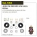 Reparo Valvula Pedal Scania Wabco - Qa