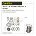 Reparo Valvula Pedal Wabco Scania - Qa