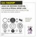 Reparo Valvula Pedal Knorr Parcial Pistao Com Base Lisa - Qa