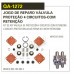 REPARO VALVULA PROTECAO 04 VIAS COM RETENCAO - QA
