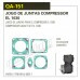 JUNTAS DO COMPRESSOR EL 1030 - QA