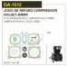 Reparo Compressor De Ar 01 Cilindro 80Mm Holset  - Qa