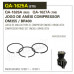 ANEIS COMPRESSOR OM355 BR400 - QA