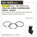 ANEIS COMPRESSOR DE AR 90MM 0,10 OM355 BR400 - QA