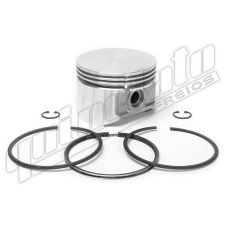 Pistao E Aneis Compressor 010 Wabco Eletronico 85Mm - Qa