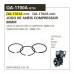 Aneis Compressor De Ar 88Mm 0,10 - Qa