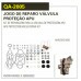 Reparo Valvula 06 Vias Apu Sem Plug Moderno - Qa