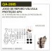 REPARO VALVULA 06 VIAS APU SEM PLUG MODERNO - QA