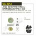 Reparo Parcial Cuica Bendix Tipo 24 E 30 - Qa Reparo Parcial Cuica Bendix Tipo 24 E 30 - Qa