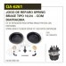 Reparo Camara Spring Brake Tipo 16/24 Com Diafragma - Qa