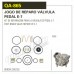 REPARO E7 VALVULA PEDAL BENDIX 289352 SAPAO - QA