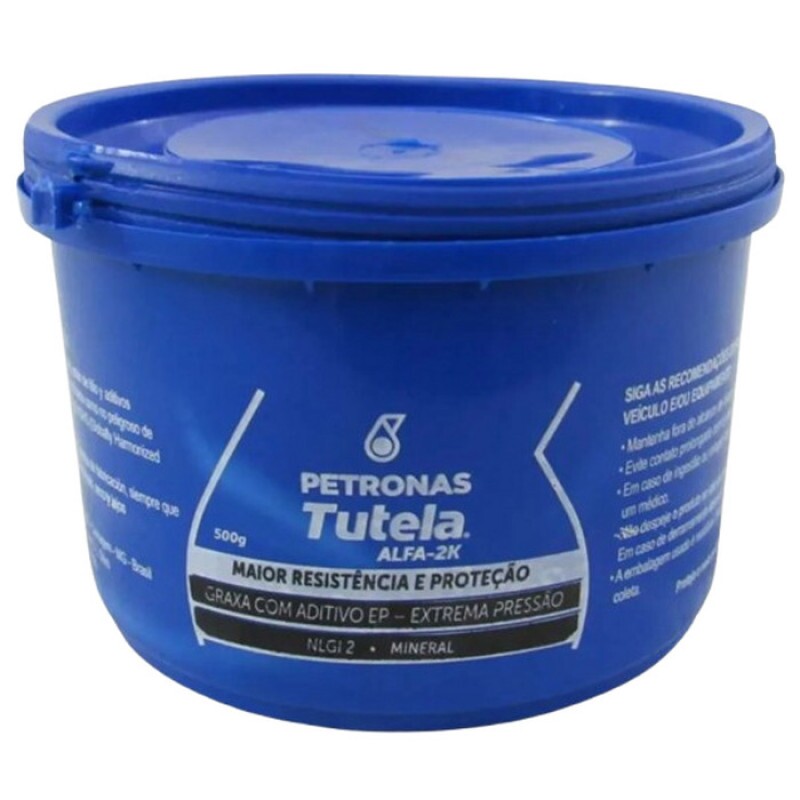 Graxa Tutela Alfa 02k Base D Sabão De Lítio NLGI2 Petronas 500gr