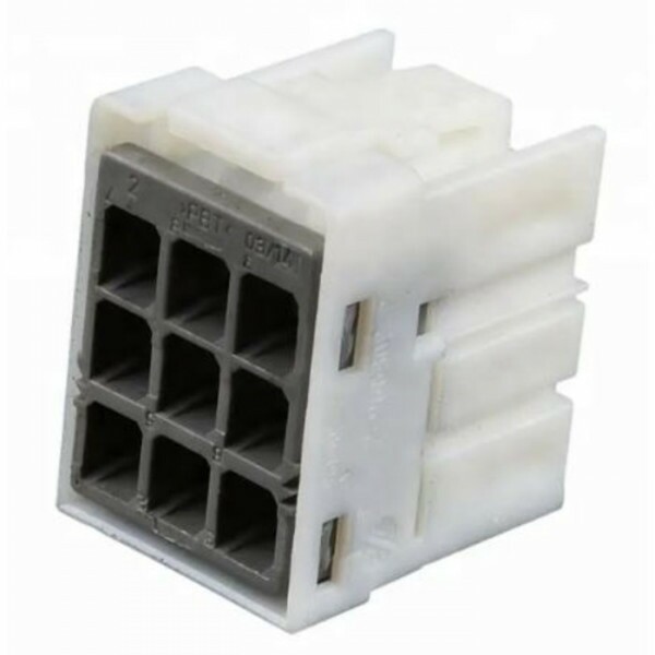 Conector 09 Vias Modulo De Cabine Lu Branco