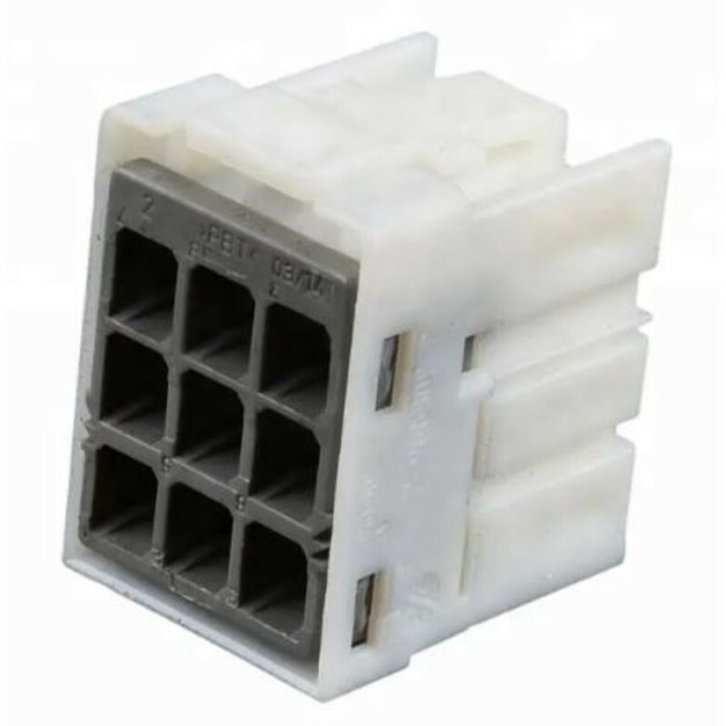CONECTOR 09 VIAS MODULO DE CABINE LU BRANCO