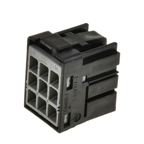 CONECTOR 09 VIAS MODULO DE CABINE LU PRETO