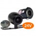 Camera De Re 24v Colorida Tipo Borboleta RS224BR Plus