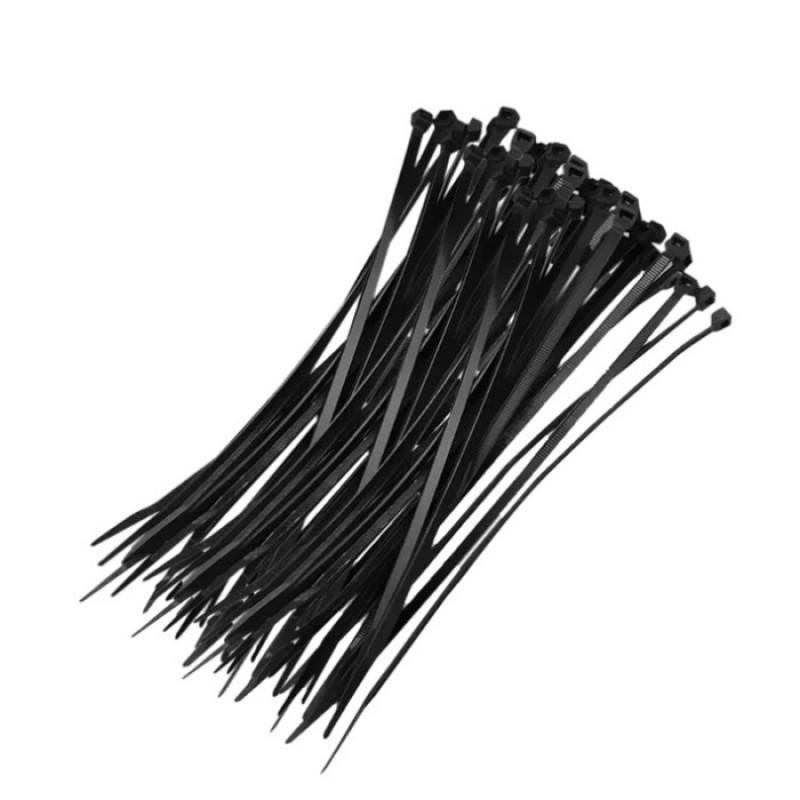 ABRAÇADEIRA - PLASTICA (NYLON) 28CM X 4,80MM - 100 PEÇAS