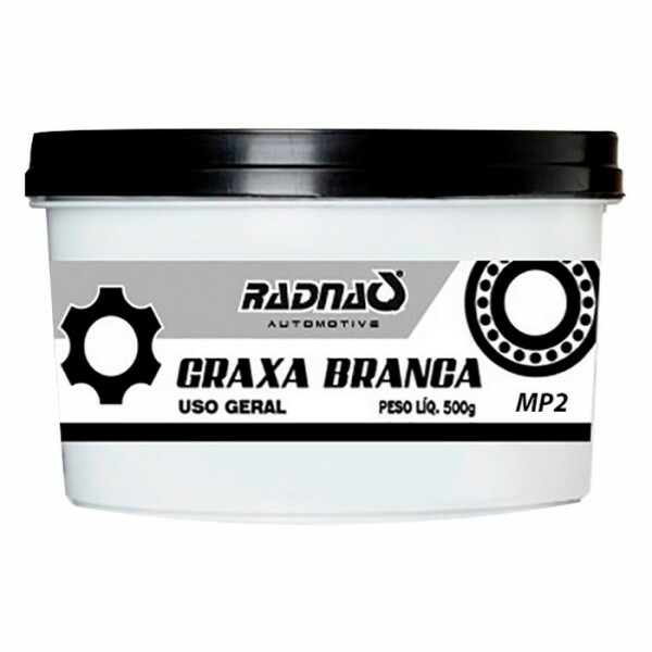 Graxa Branca Radnaq 500 Gramas Ponto de Gota 95ºC