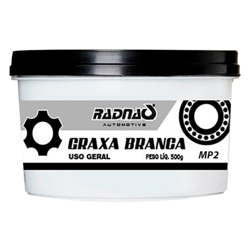 Graxa Branca Radnaq 500 Gramas Ponto de Gota 95ºC