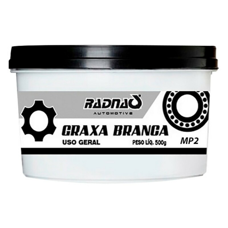 Graxa Branca Radnaq 500 Gramas Ponto de Gota 95ºC