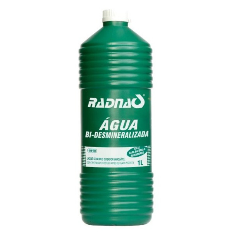 Agua Desmineralizada 1 Litro - Baterias Radiadores Rad