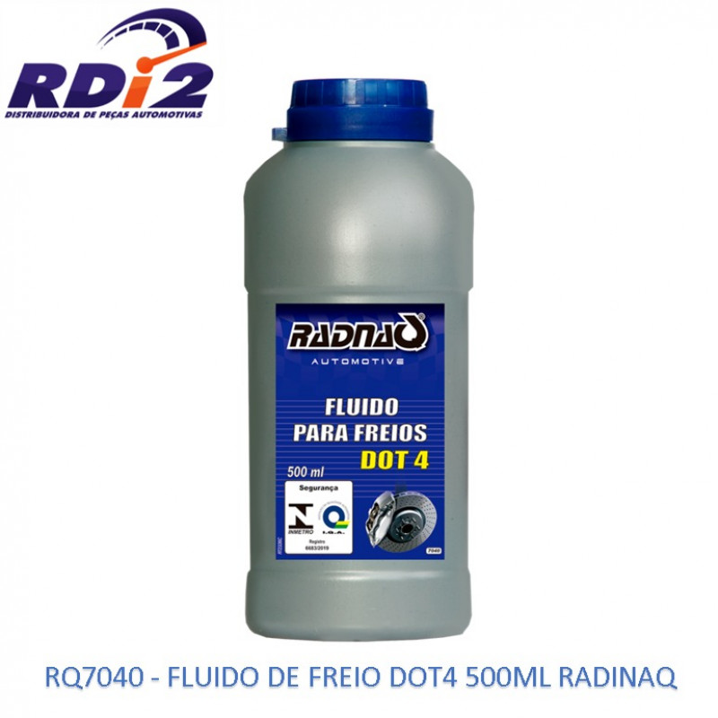FLUIDO DE FREIO DOT4 500ML RADINAQ