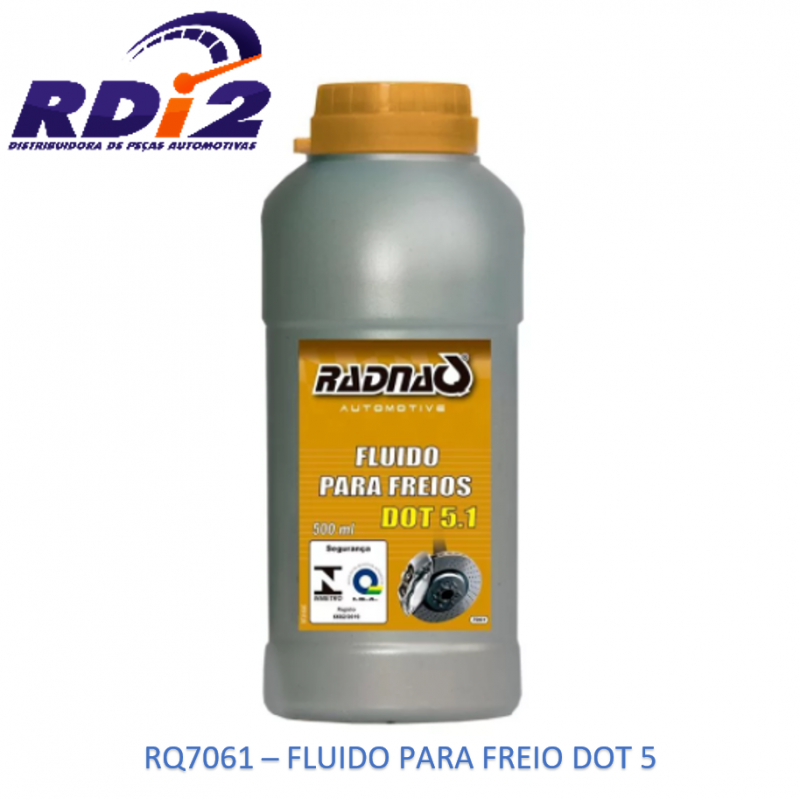 FLUIDO DE FREIO DOT5 500ML RADINAQ