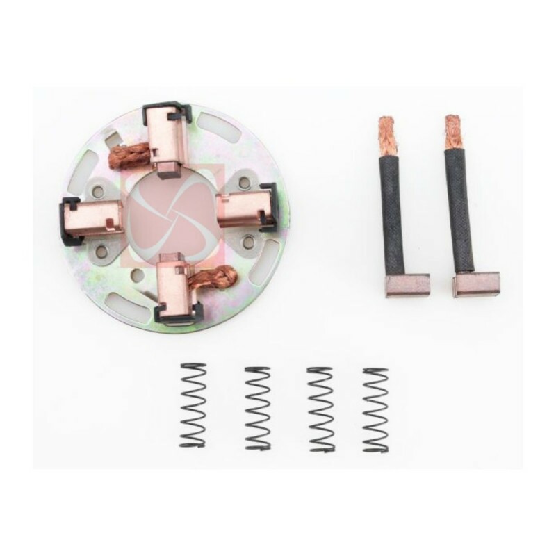 Porta Escovas Motor De Partida 12V - Renault Master Hyundai Fiat Vw Kia Mitsubish Mb Volvo