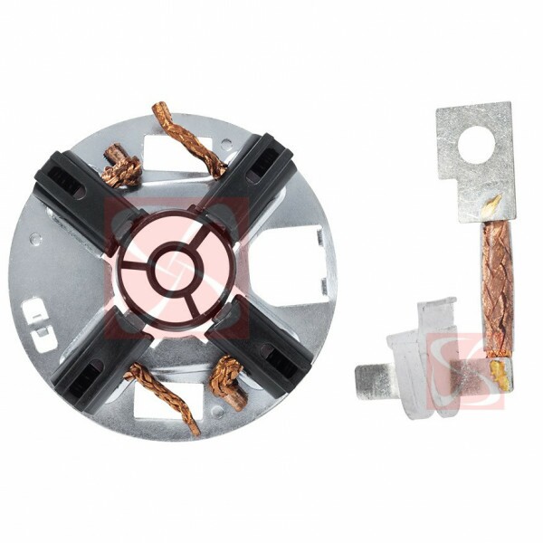 Porta Escovas Motor De Partida 24v - Scsnia 5 Pgrt Eletronico
