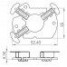 Porta Escovas 12v Motor De Limpador Moderno Mb - SCD60212V
