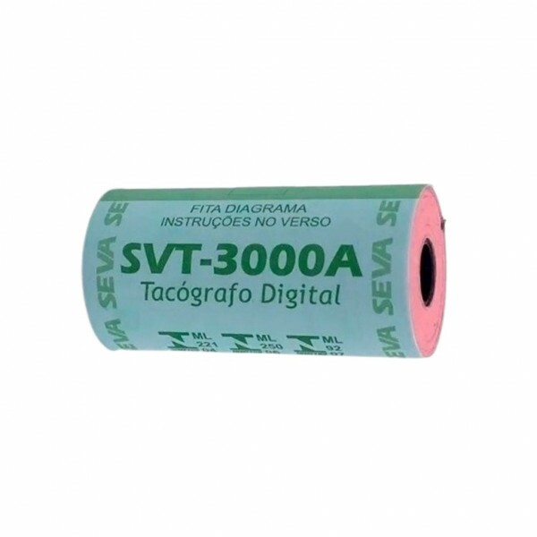 Bobina Pre-Impressao Tacografo Seva - Svt3000a Bobina Pre-Impressao Tacografo Seva - Svt3000a